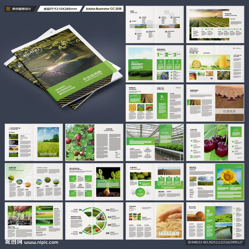 农产品宣传册