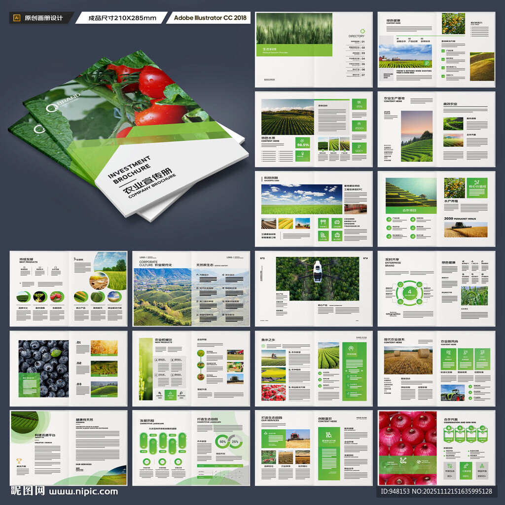 农产品画册