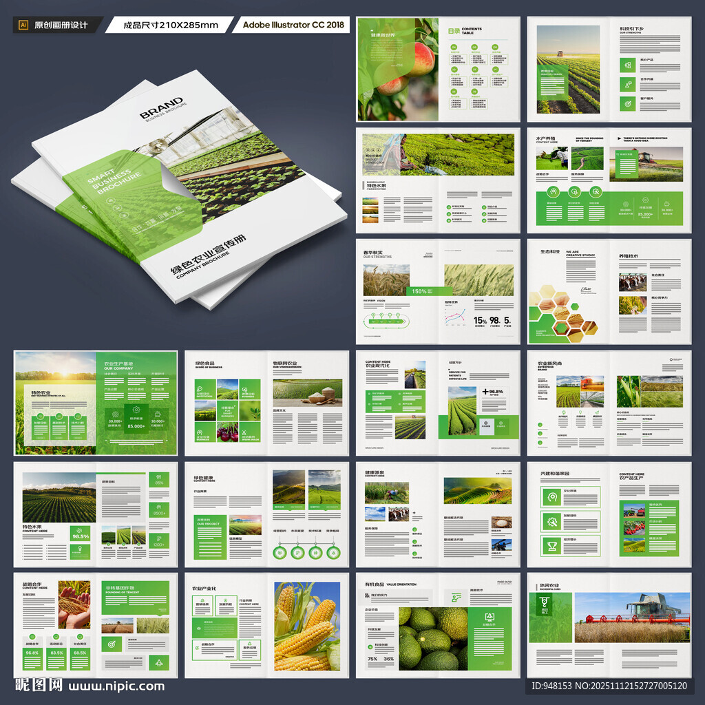 农产品画册