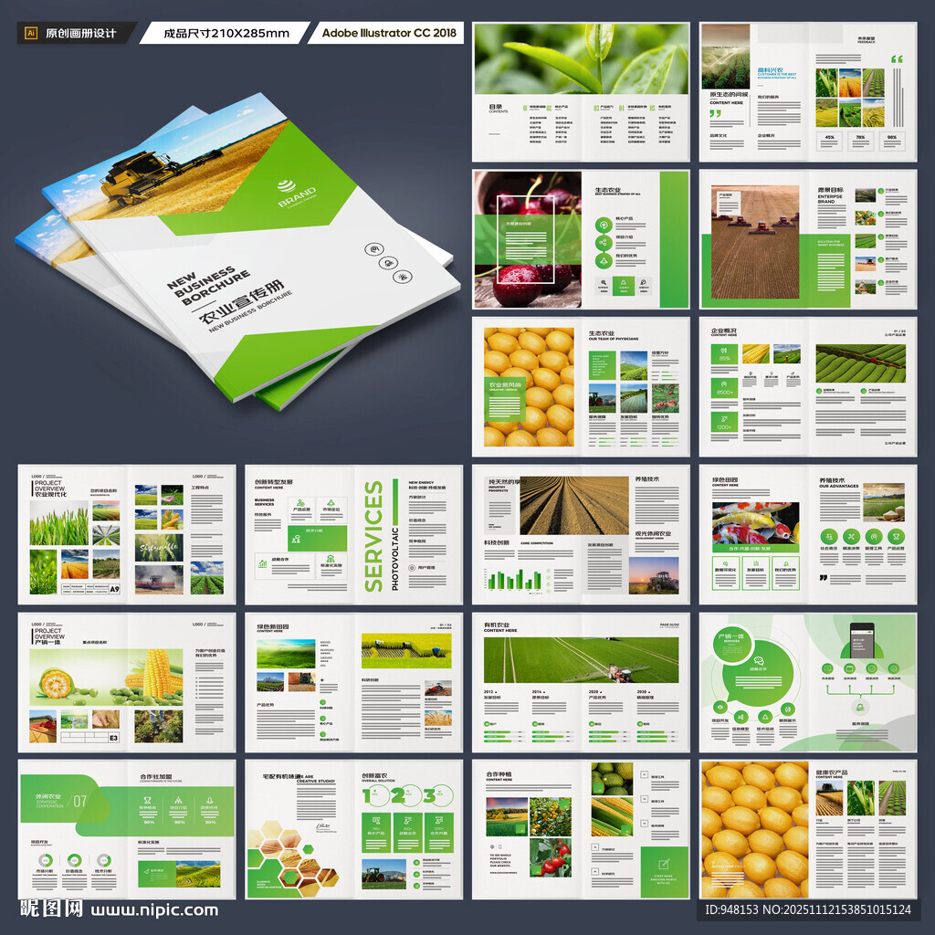 农产品画册