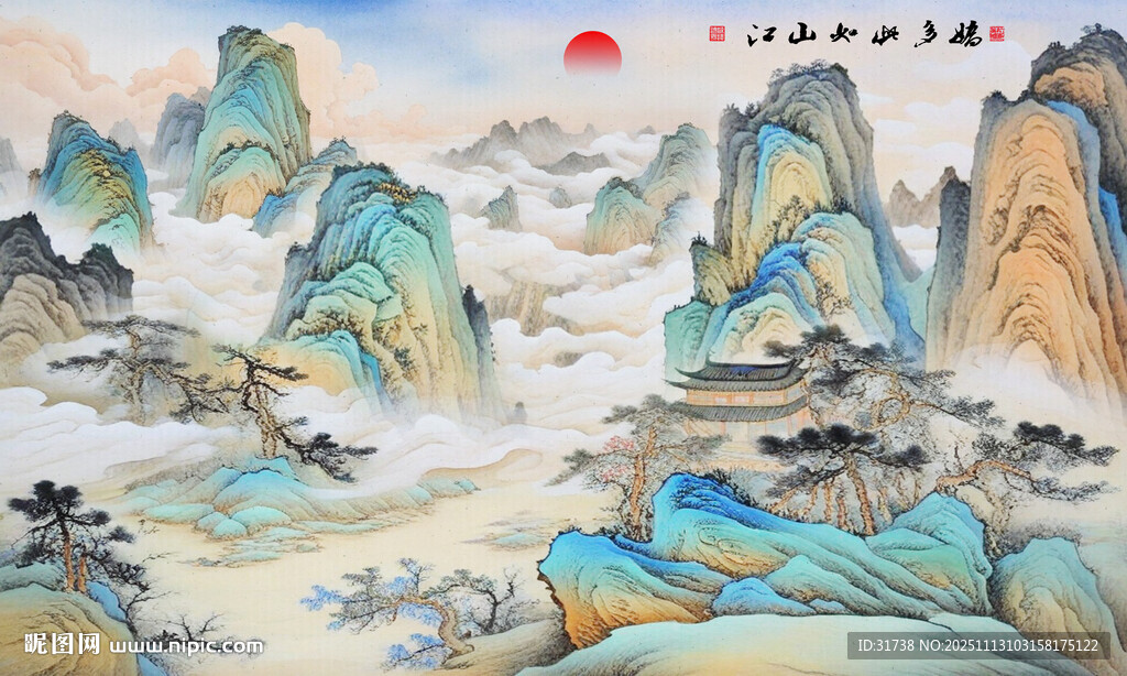 江山如画装饰画