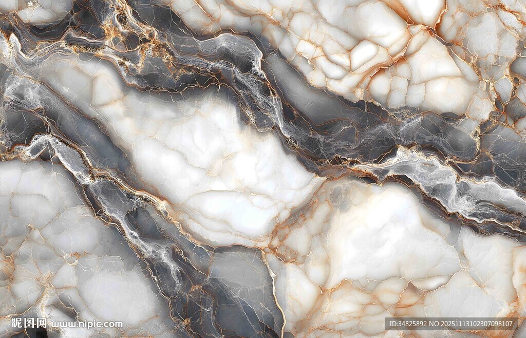 灰白大理石纹理图案