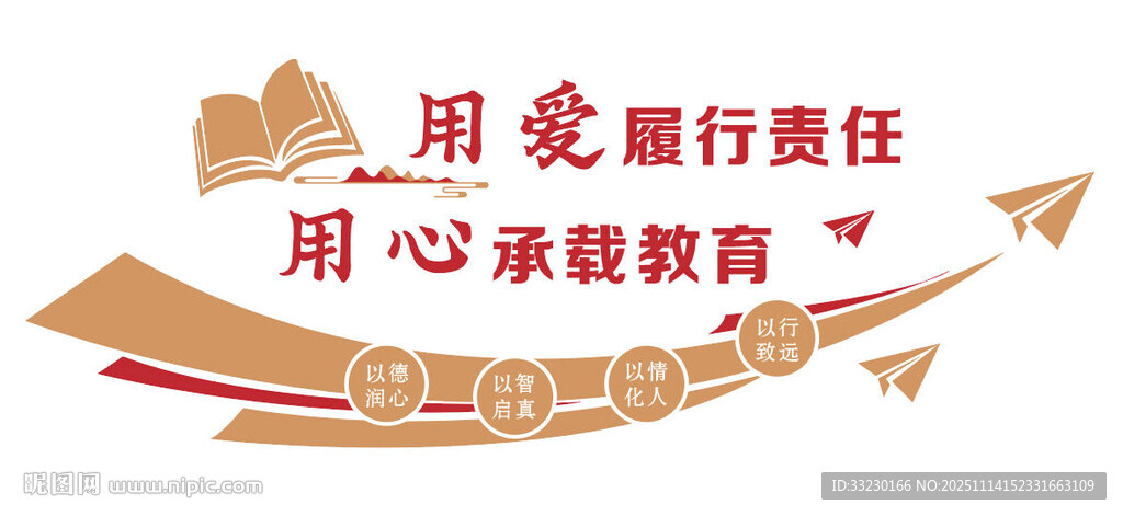 师德师风教师文化墙 