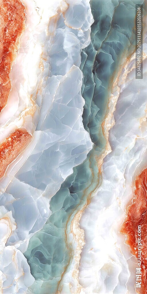 多彩大理石纹理图案