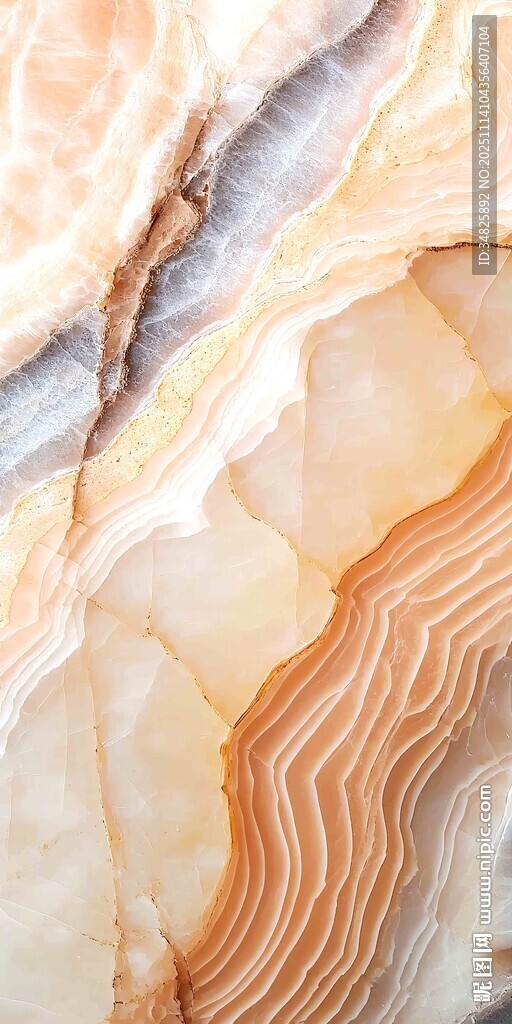 金色大理石纹理特写