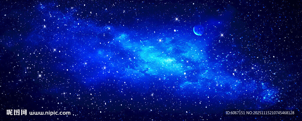 黑色宇宙星空背景