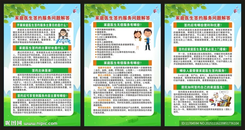 世界家庭医生日展板