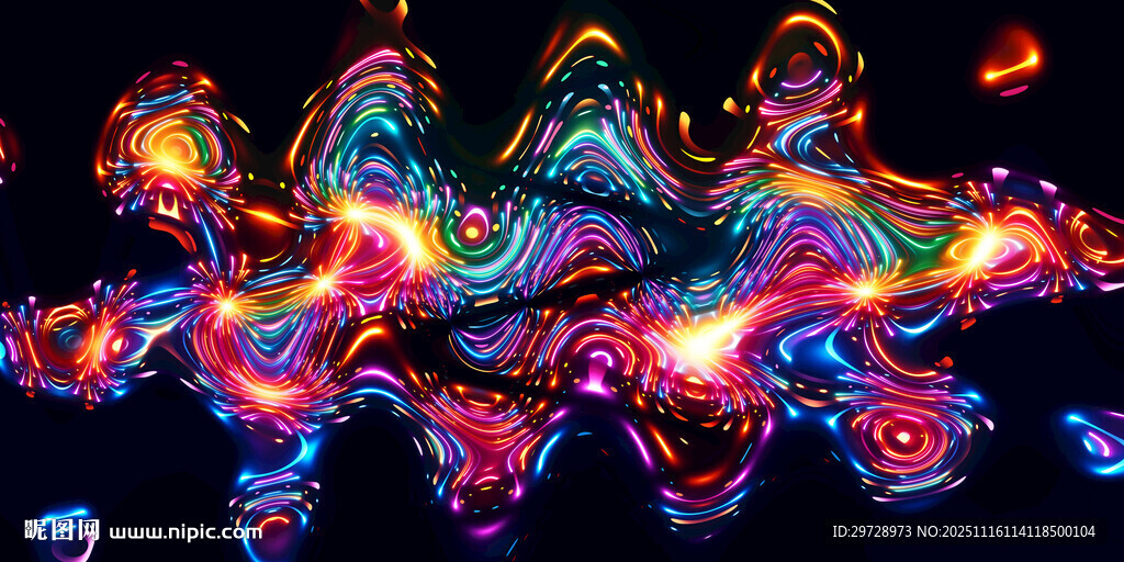 炫彩抽象ktv酒吧狂欢背景