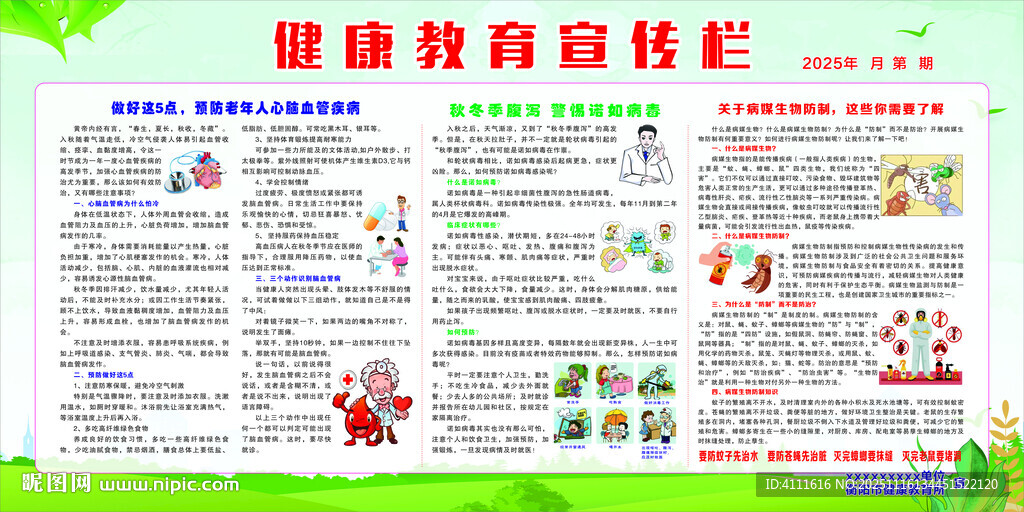 健康教育宣传栏
