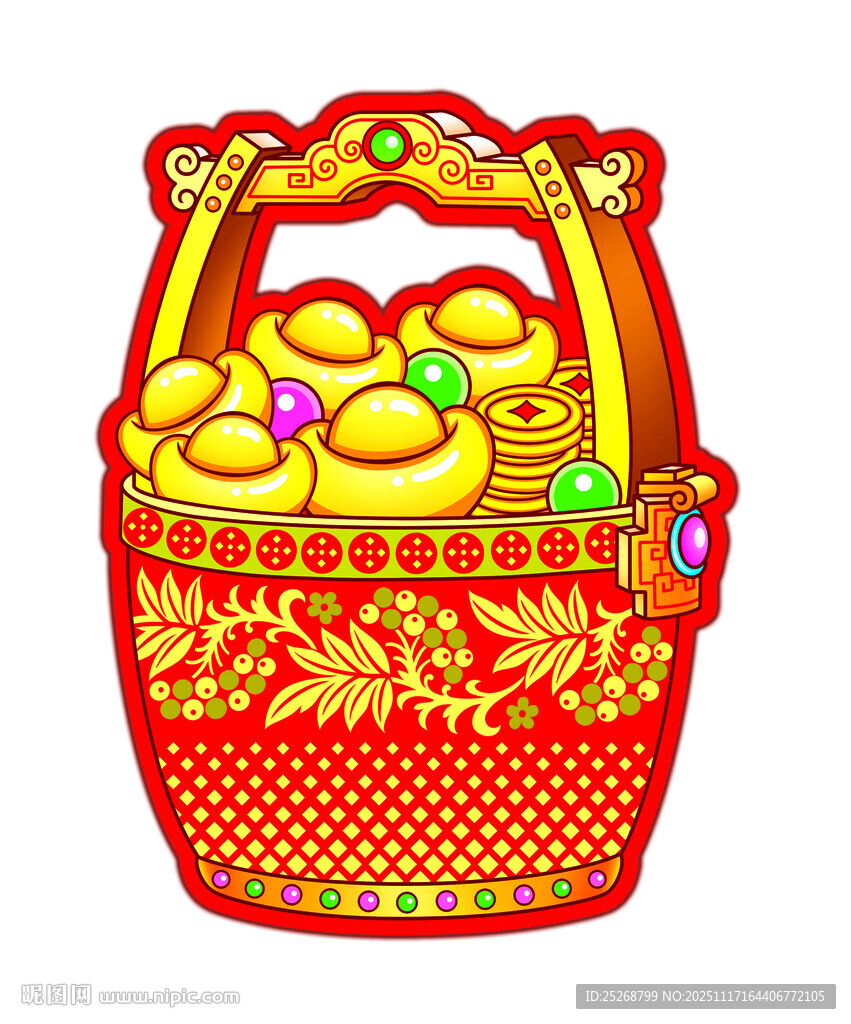 喜庆福篮装满吉祥好礼