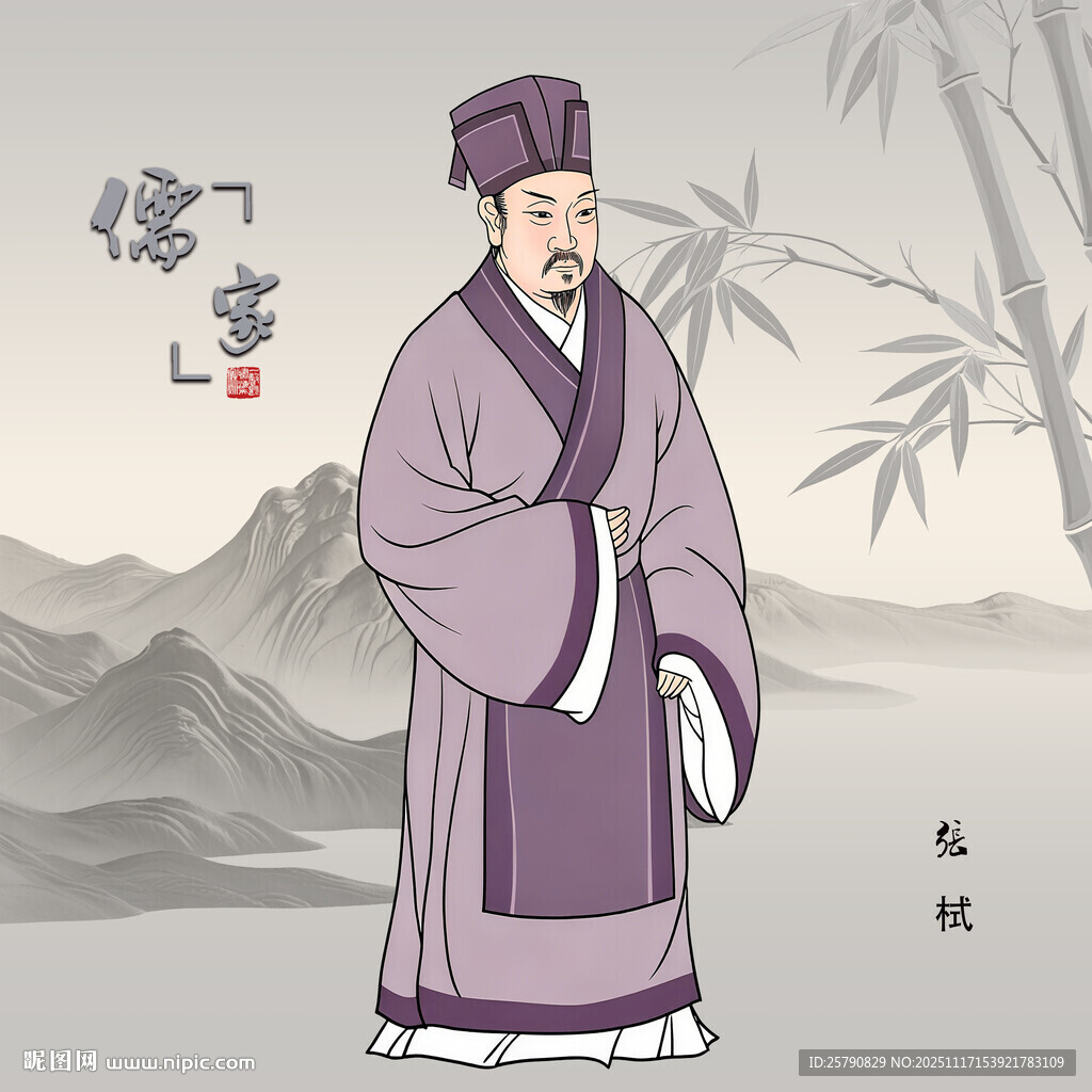 古代儒士形象张栻