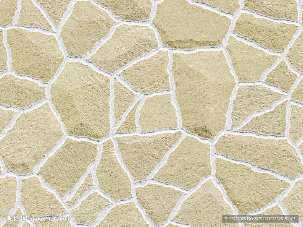 米黄色石墙地砖纹理