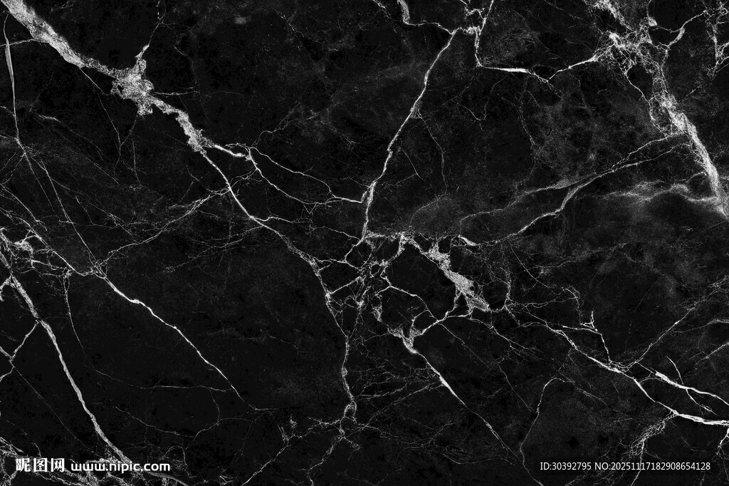 黑色大理石纹理