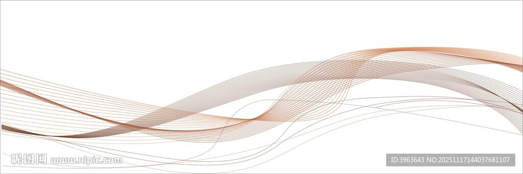 飘逸线条抽象背景图