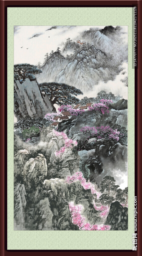 山水风景画 