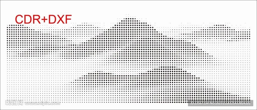 山峦云雾景观图冲孔板