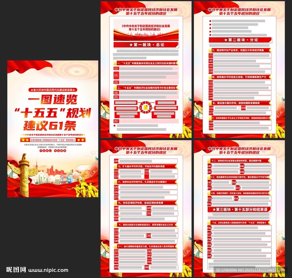 十五五规划建议61条