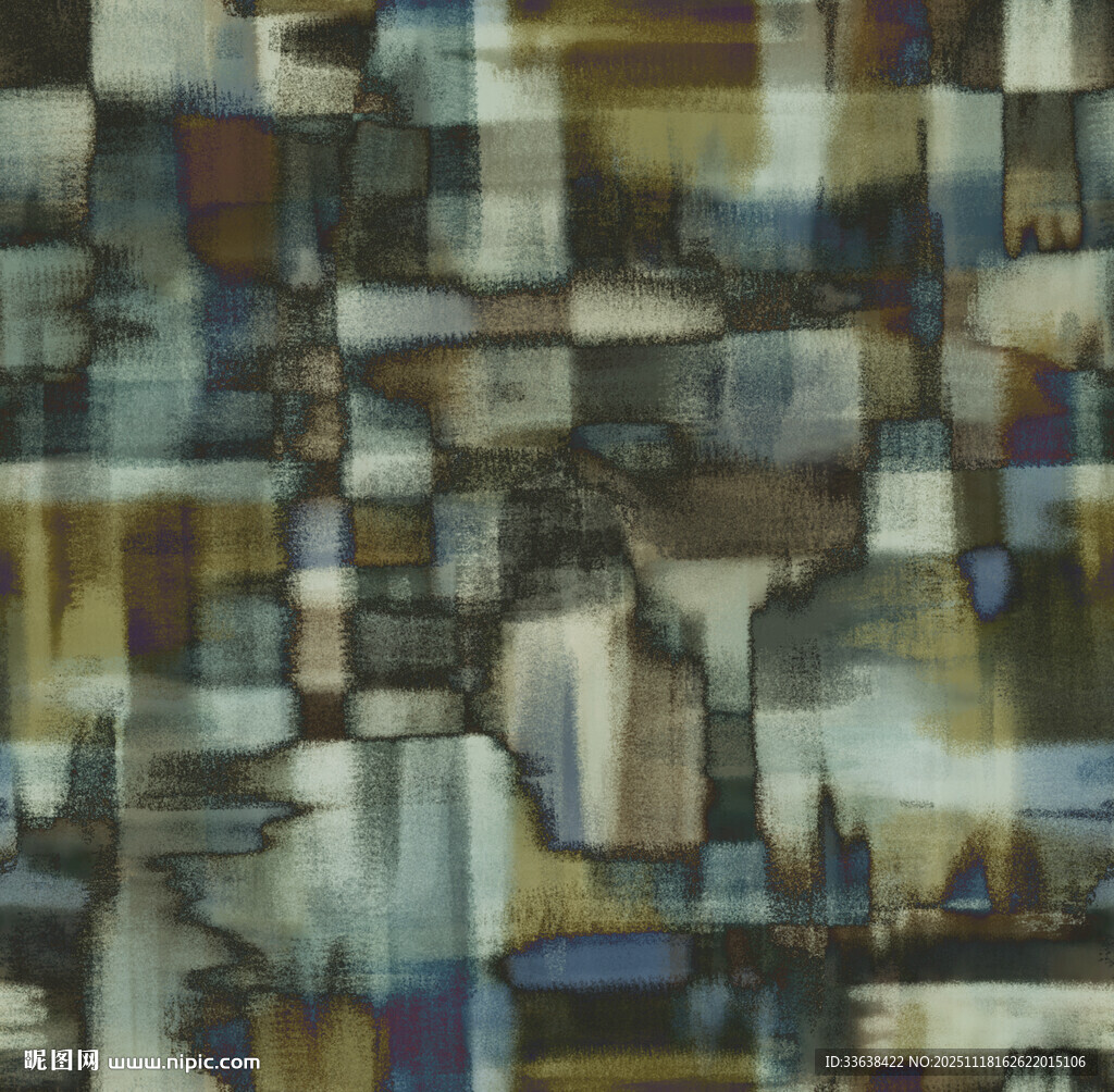 抽象几何图案艺术织物纹理