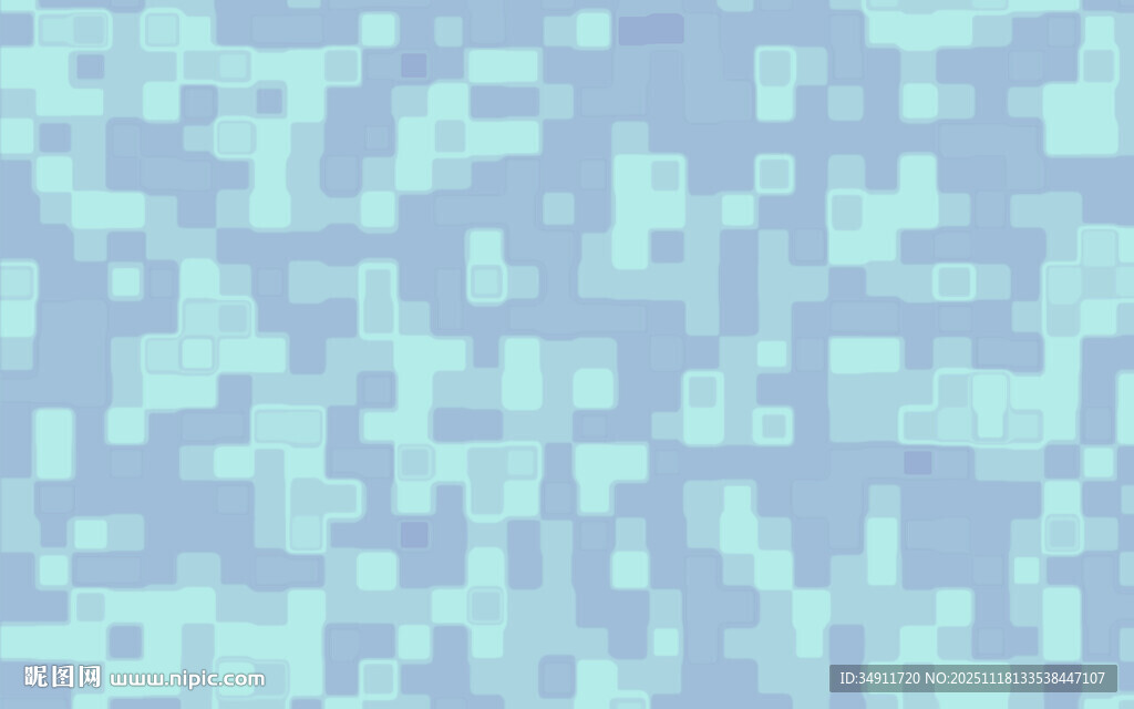 浅蓝色像素风格背景图案