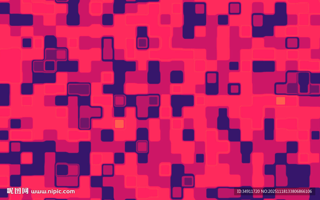 多彩像素图案背景