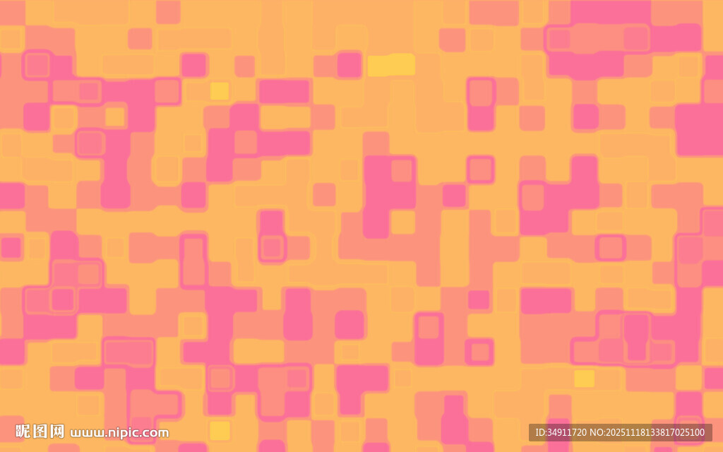 抽象彩色像素图案背景
