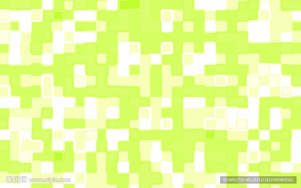 浅绿色像素风背景图案
