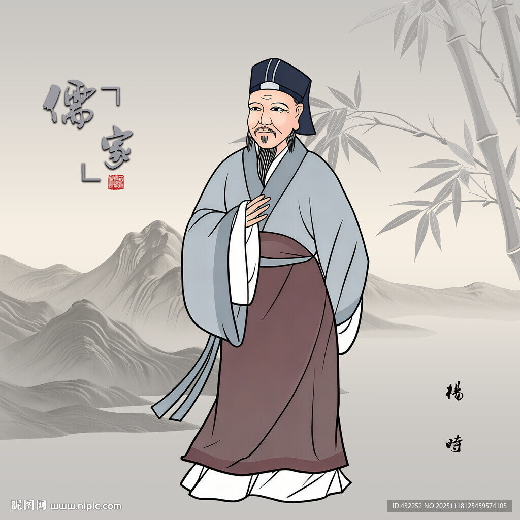 杨时古代文人形象