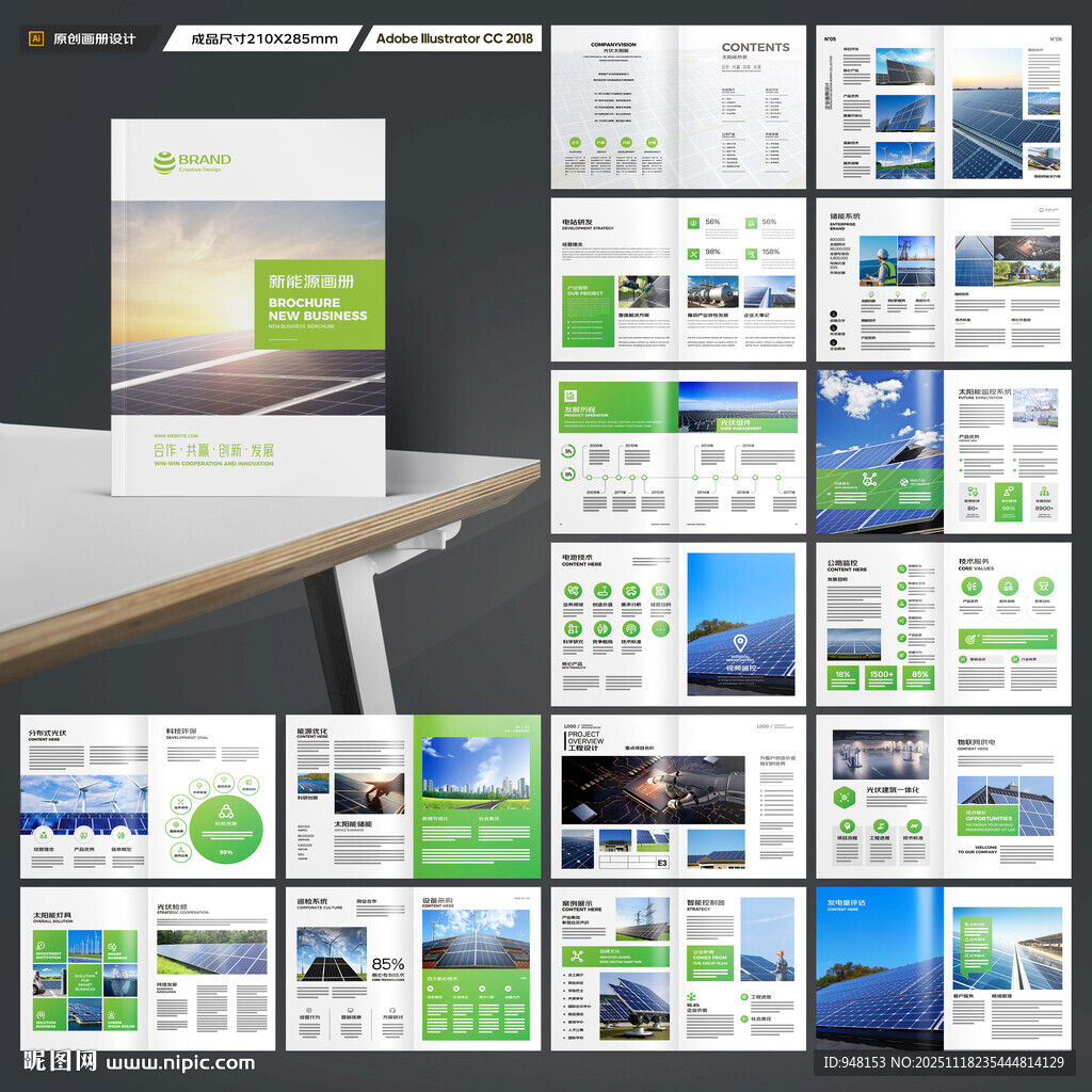 新能源宣传册
