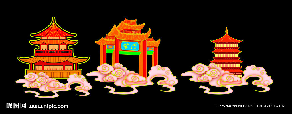 中式古风建筑景观