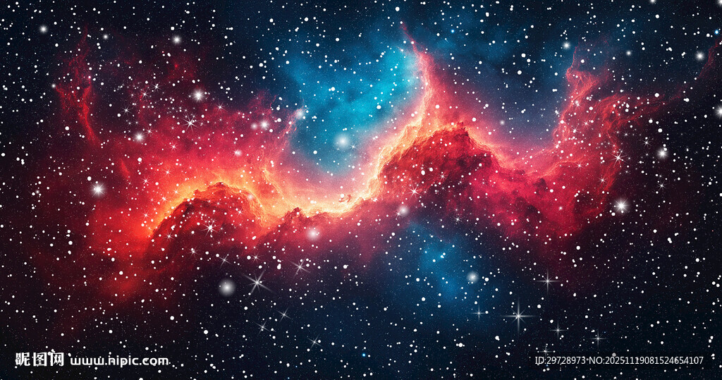 梦幻唯美绚丽星空