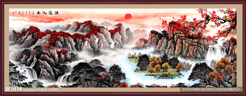 五岳独尊泰山装饰画