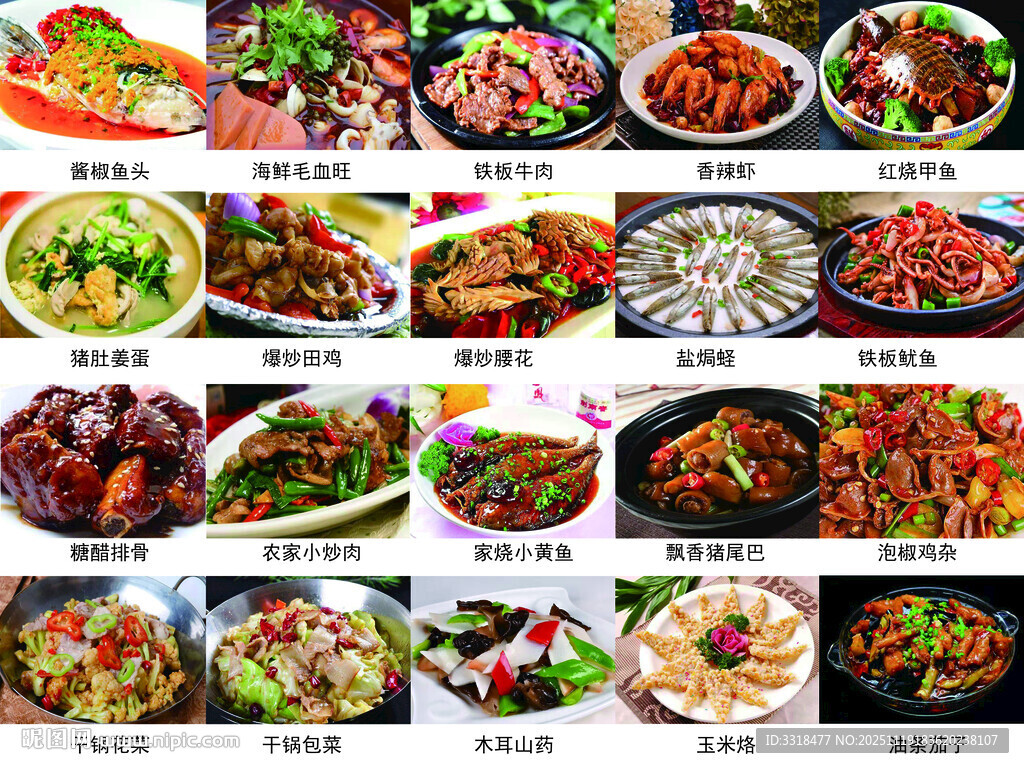 多样美味中式菜肴大赏