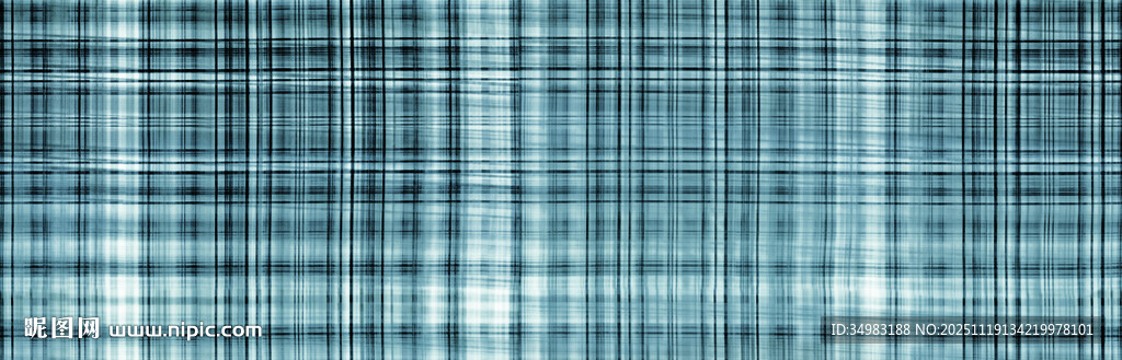 蓝绿色格子纹理图案