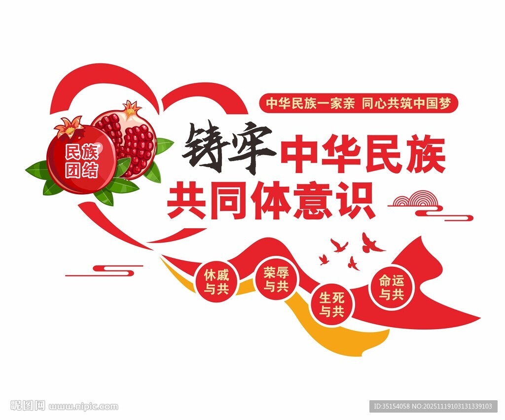 铸牢中华民族共同体意识文化墙