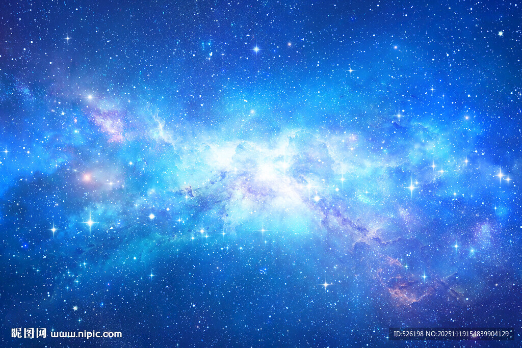 梦幻璀璨的浩瀚星空