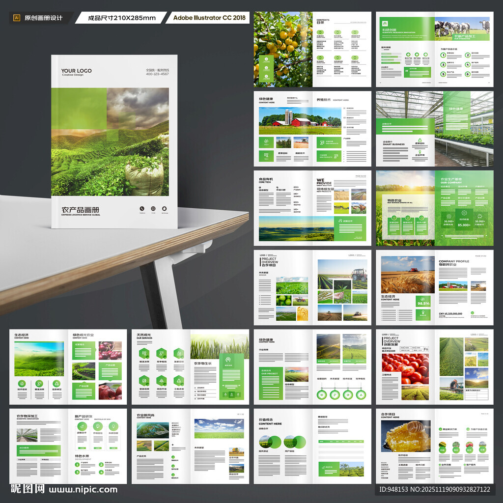 农产品宣传册
