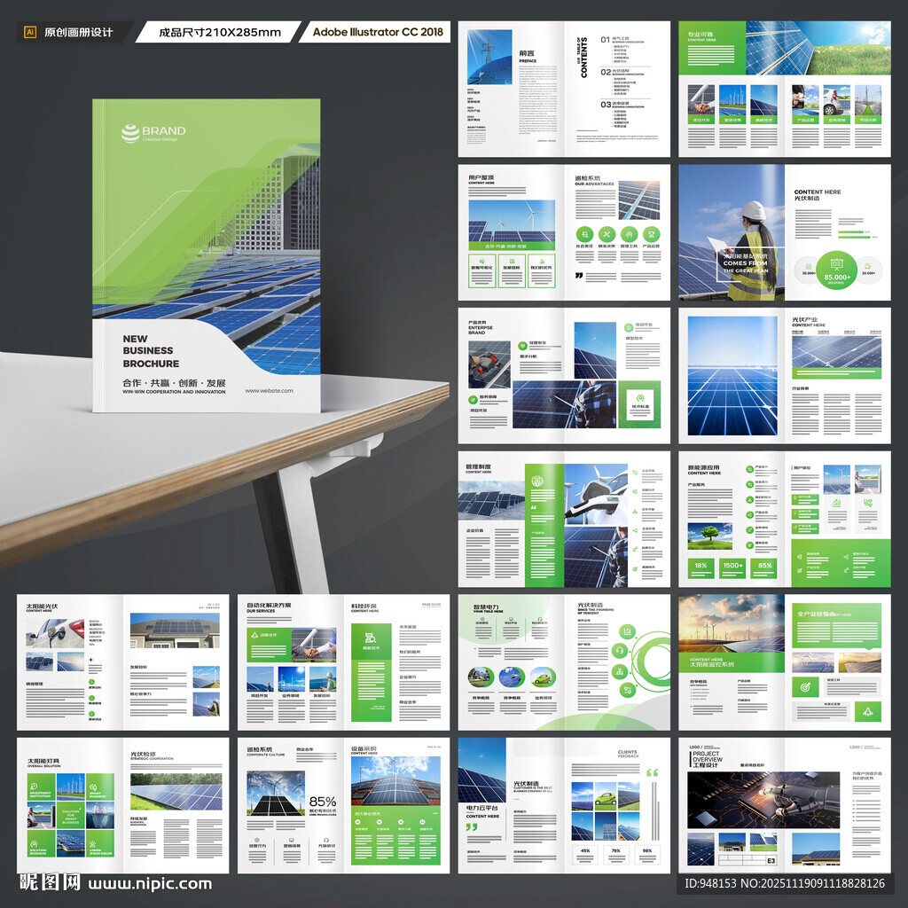 新能源宣传册