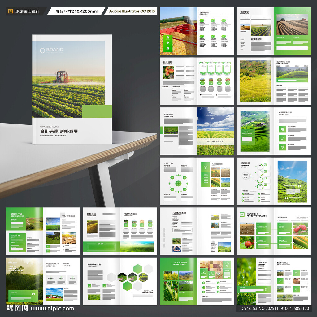 农产品画册