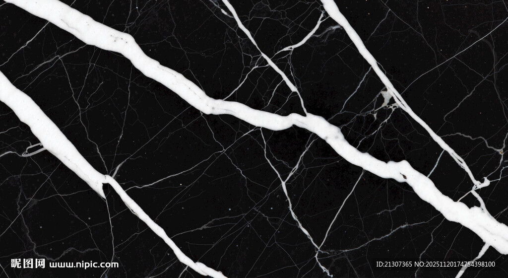 超高清黑色大理石纹理背景