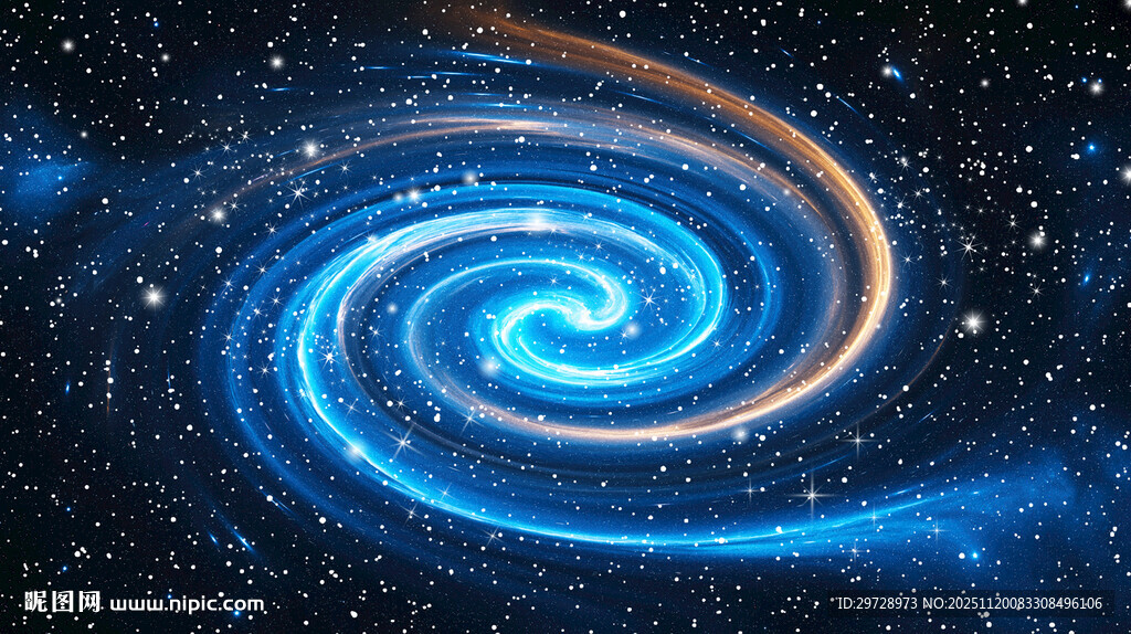 蓝色宇宙星空吊顶