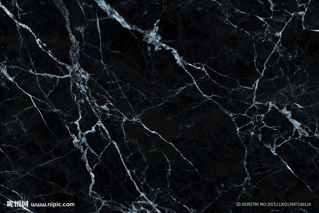 黑色大理石纹理