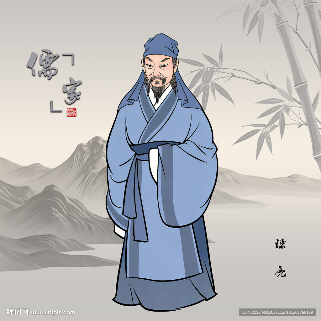 古代儒士形象陈亮