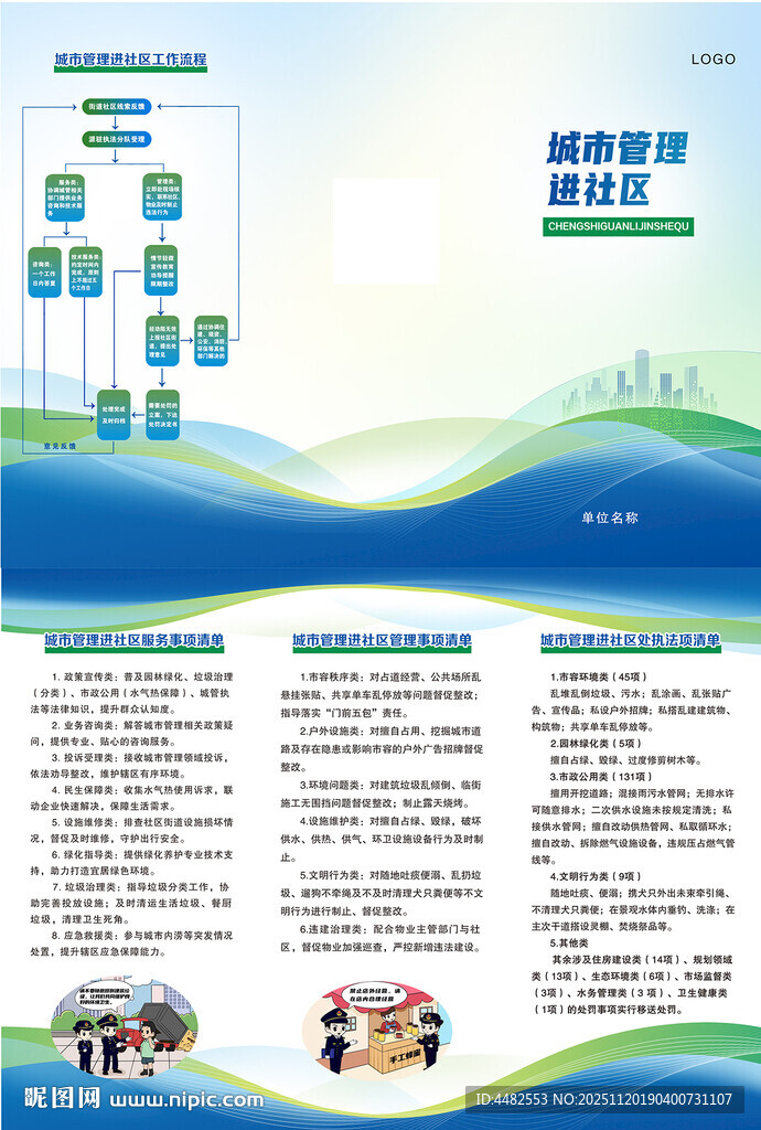 企业服务项目介绍宣传页