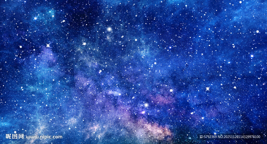 银河宇宙星空背景图