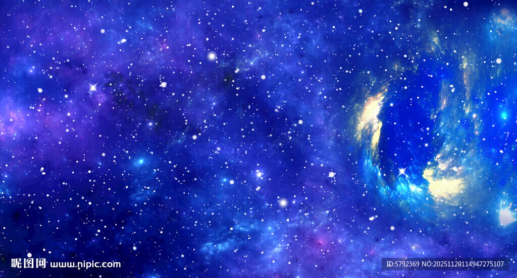 浩瀚宇宙星空背景图