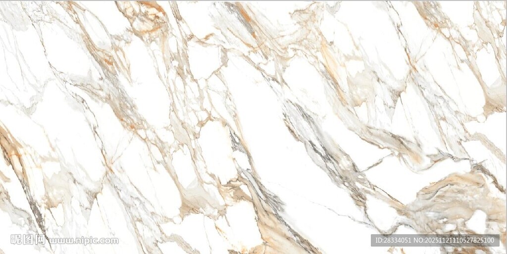 白色鱼肚金大理石石纹