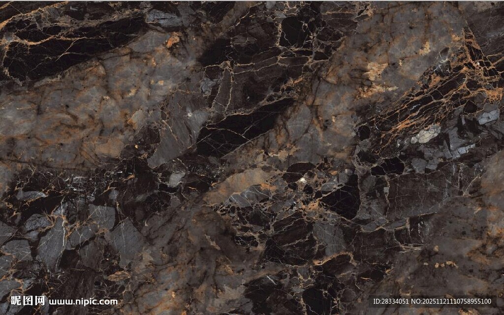 深棕色大理石石纹
