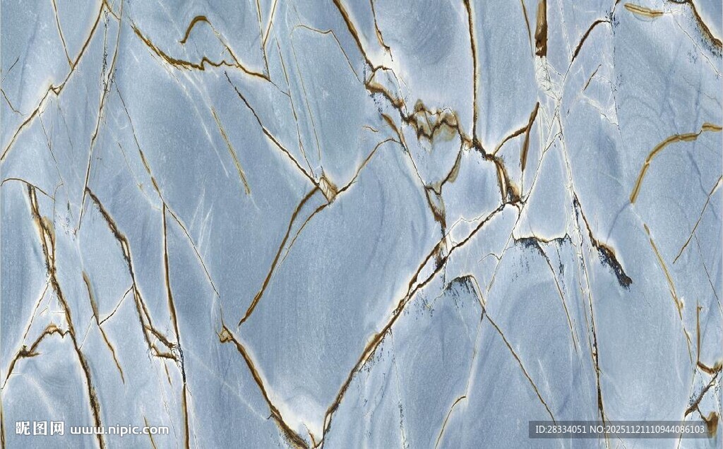 蓝色大理石石纹