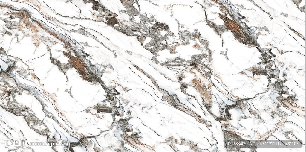 白色鎏金大理石石纹