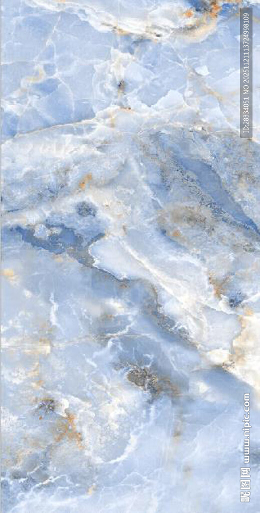蓝色纹理大理石图案